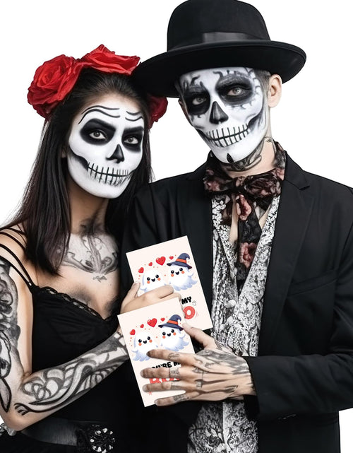 Load image into Gallery viewer, Treasure Cove Halloween Cartoon Greeting Card Multicolor 1 Pack
