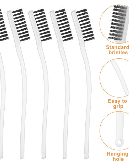 Load image into Gallery viewer, Yolev 5Pcs Stainless Steel Wire Brushes Heavy-Duty Curved Handle Cleaning
