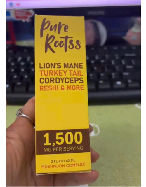 Load image into Gallery viewer, BestBy04/27 PureRootss Mushroom Complex Liquid Drop 1500MG 2 Fl Oz Pack 2
