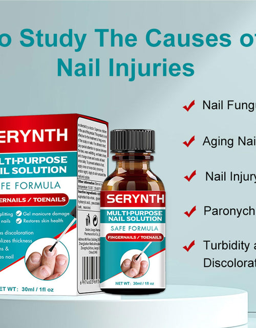Load image into Gallery viewer, Gonnjunm Multi-Purpose Nail Solution Strengthener Growth Repair Care
