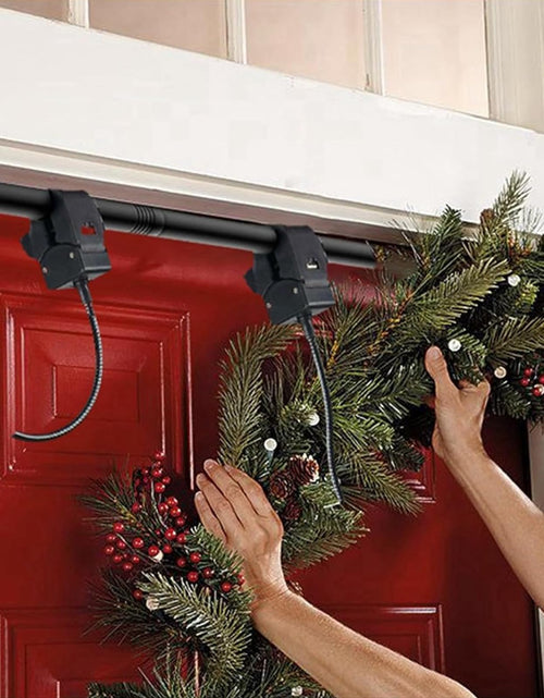 Load image into Gallery viewer, Garland Hanger Front Door Adjustable 32-39in Load 20lbs No Screws Drilling
