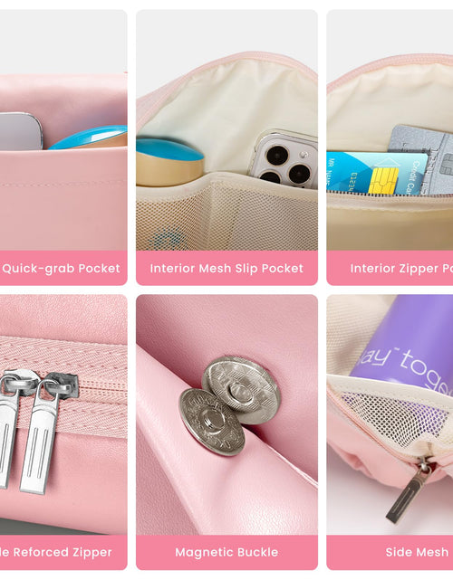Load image into Gallery viewer, MEXS Mini Waterproof Gym Tote Bag for Women Small Pink Size Small 2025
