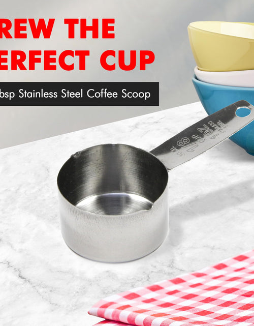 Load image into Gallery viewer, Chef Craft Select Coffee Measurer 4 Inch 2 Tbsp Stainless Steel
