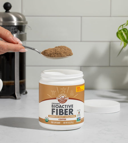 Manitoba Harvest Organic BioActive Fiber Supplement 6g Fiber 8oz Coffee