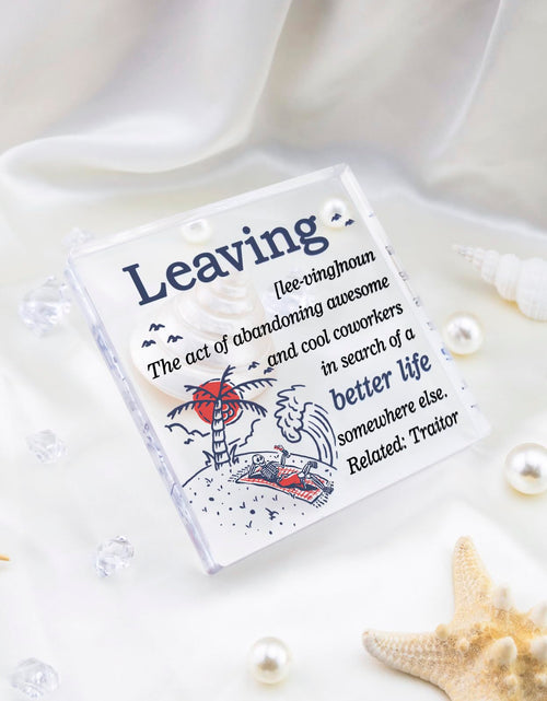 Load image into Gallery viewer, Yoxiumi Coworker Christmas Retirement Gifts Party Decorations Grey-Leaving
