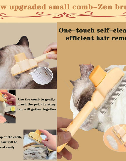 Load image into Gallery viewer, Groompro Deshedding Brush Dog &amp; Cat Hair Removal Tool L 5.3 inch
