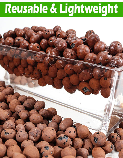 Load image into Gallery viewer, TOYPOPOR Leca Clay Pebbles Grow Media 6 Quarts Lightweight Clay Balls
