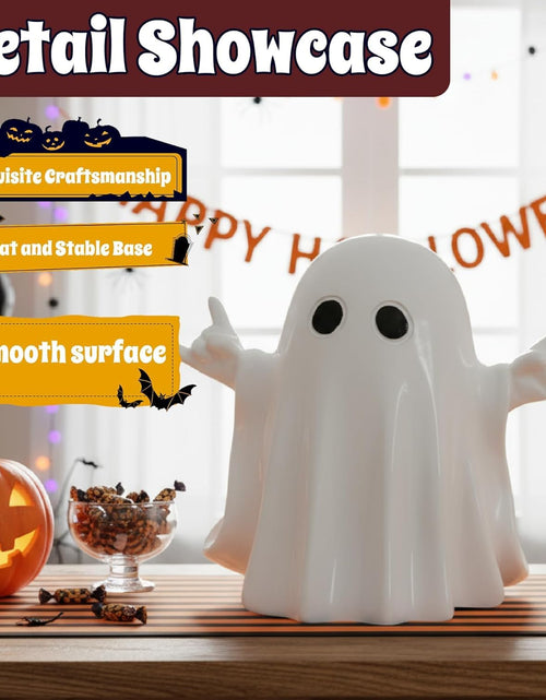 Load image into Gallery viewer, OYB Halloween Ghost Resin Figurine Spooky Decor Cute Finger Ghost A
