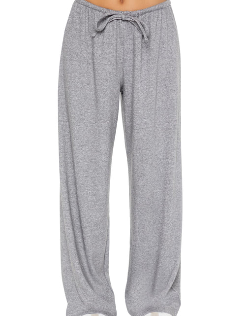 Load image into Gallery viewer, Forever 21 Ribbed Knit High-Rise Pants Dark Grey Size M
