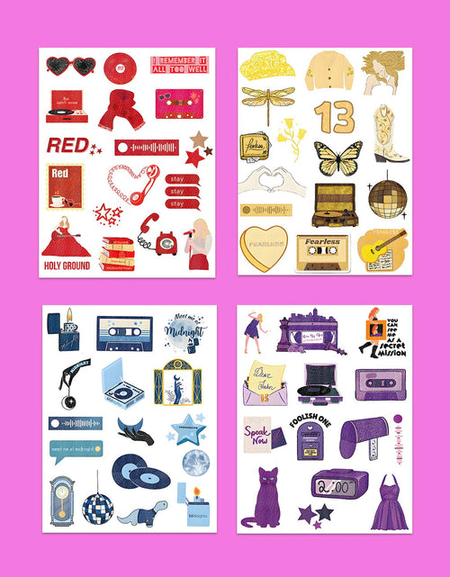 Load image into Gallery viewer, Onogola Party Glitter Temporary Tattoos Lucky Number 13 Stickers ST02
