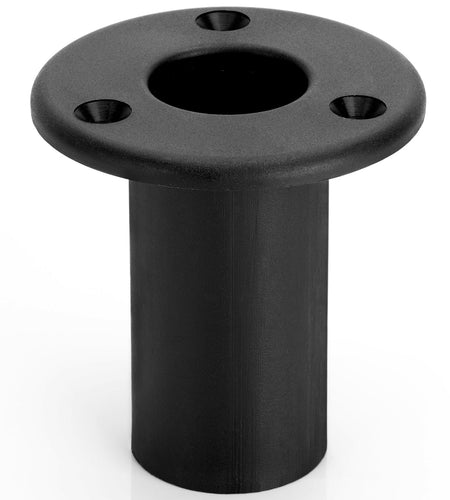 VAROILAR 4X Folding Pontoon Ladder Insert Plugs 1" Boat Hook Mount 4Pcs