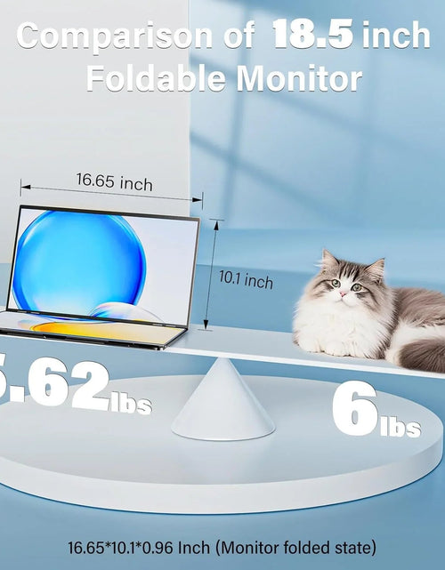 Load image into Gallery viewer, InnoView Foldable 18.5" Dual Monitor-INVPM509
