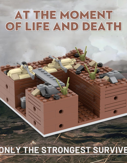 Load image into Gallery viewer, MOOXI WW2 Battlefield Military Block Set Right Corner 200PCS ABS

