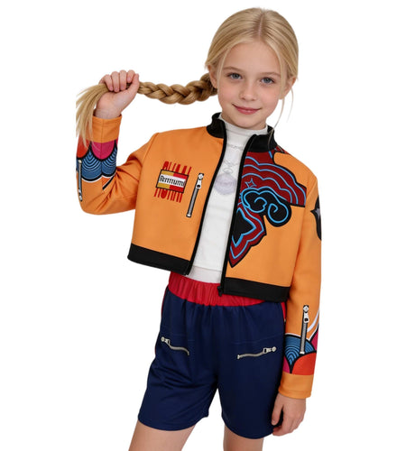SAVITO Pop Idol Cosplay Costume Cartoon Girl A Size 5-6 Years 130CM