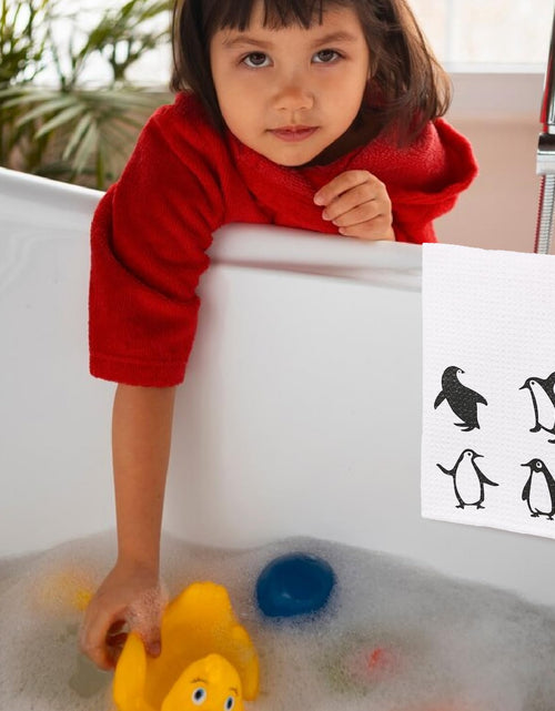 Load image into Gallery viewer, Yomisex Kids Bathroom Towels Rubber Duck Decor Cotton 16x24 Yellow
