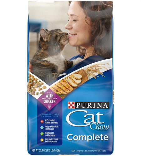 BestBy10/26 Purina Cat Chow Complete Dry Cat Food 3.15 LB
