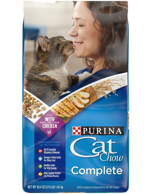 Load image into Gallery viewer, BestBy10/26 Purina Cat Chow Complete Dry Cat Food 3.15 LB
