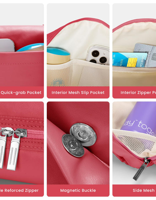 Load image into Gallery viewer, MEXS Mini Waterproof Gym Tote Bag for Women Small Rose Sports Duffel

