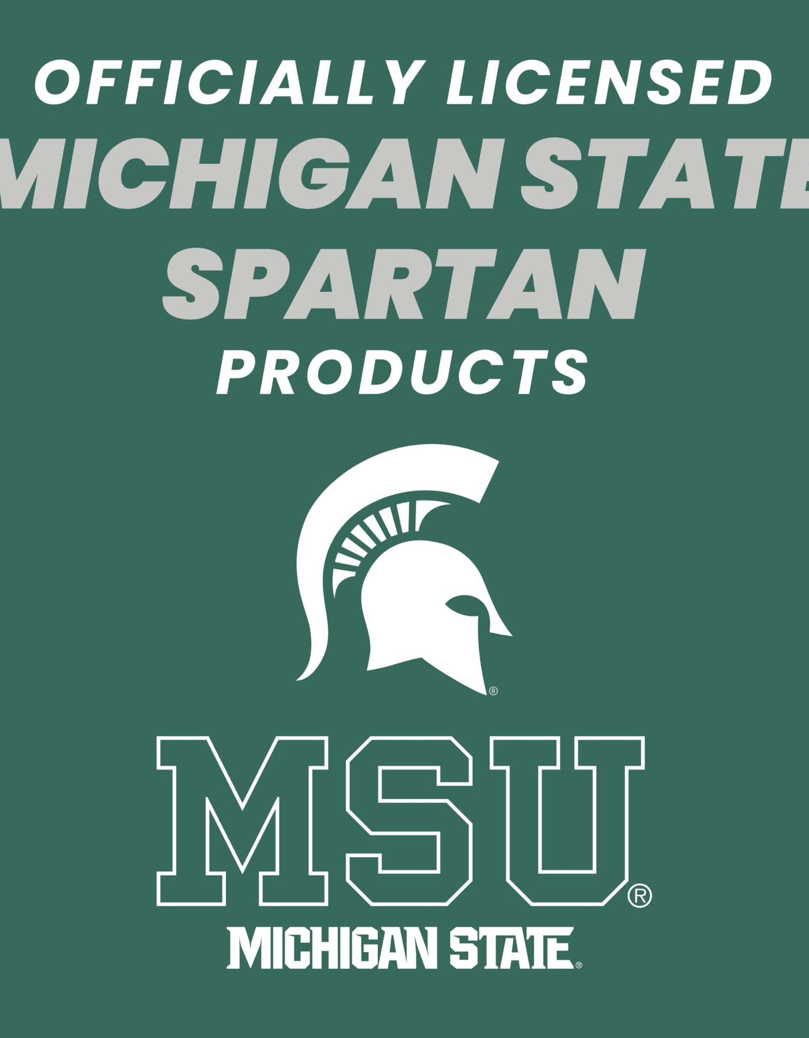 Pacific Headwear NCAA Michigan State Team Flatbill Cap Green OS