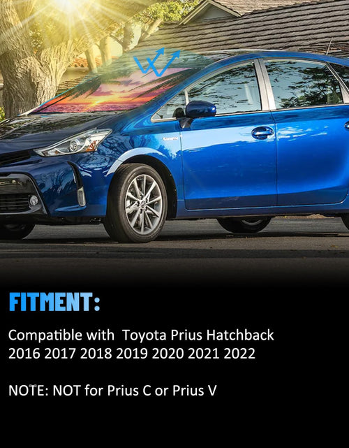 Load image into Gallery viewer, Sunset Beach Windshield Sun Shade for Toyota Prius Hatchback 2016-22 Foldable
