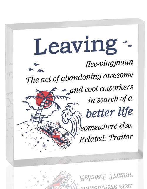 Load image into Gallery viewer, Yoxiumi Coworker Christmas Retirement Gifts Party Decorations Grey-Leaving
