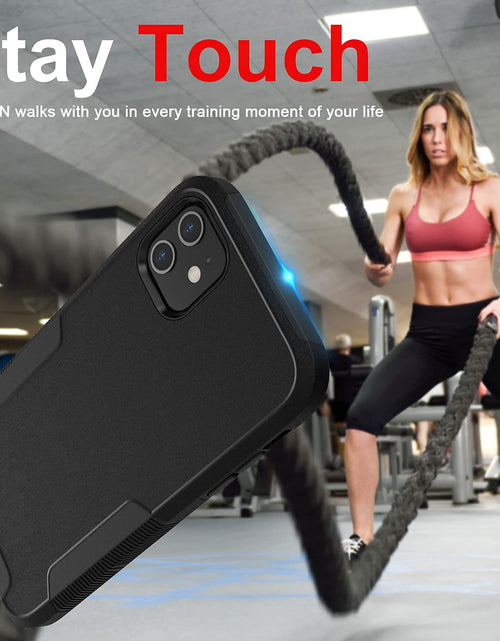 Load image into Gallery viewer, VOEAIN iPhone 11 Case 6.1" Hard PC+TPU Shockproof Black
