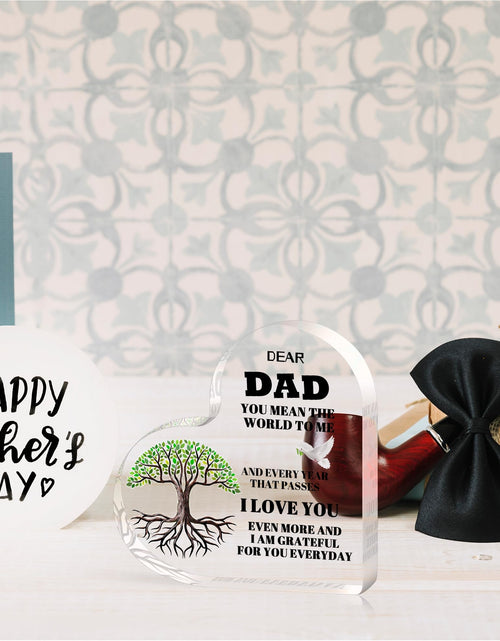 Load image into Gallery viewer, AmazerPad Gifts For Dad Acrylic Puzzle Plaque Desk Decor 5.1x5.1 In Cool Dad
