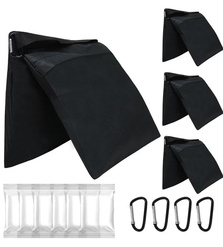 Mordx Photography Sandbag Set of 4 Heavy Duty Weight Bags for Light Stand
