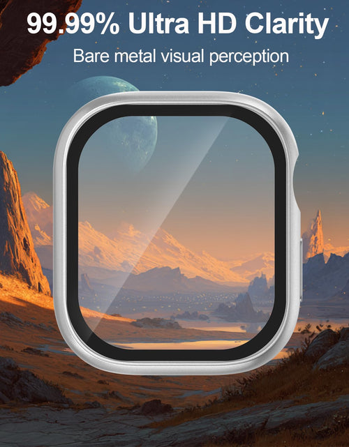 Load image into Gallery viewer, YIJDACASE Apple Watch SE/SE2/SE3 Series 4-6 44mm Silver Case Cover
