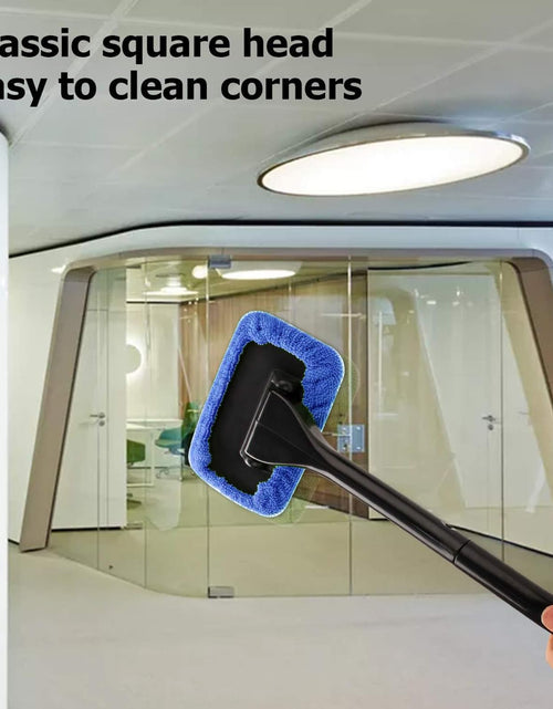 Load image into Gallery viewer, POPDA Car Windshield Cleaner Tool Detachable Handle 5 Pads 30ml Sprayer
