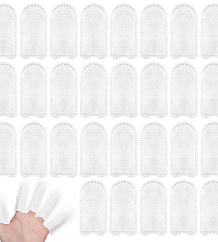 Aeaocvo Cotton Finger Cots Disposable Sweat Resistant Comfortable 100 Pcs