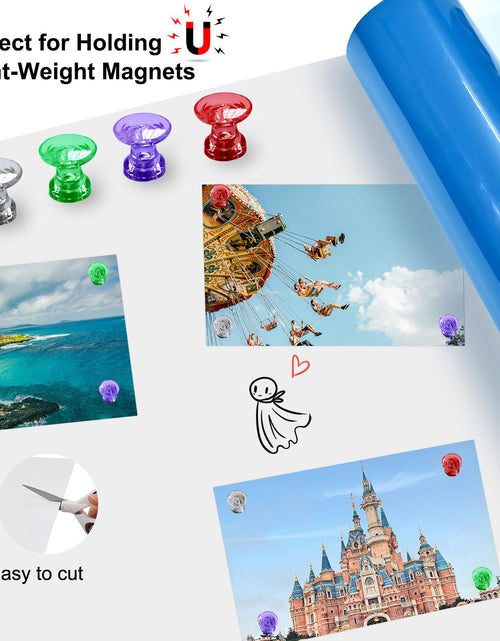 Load image into Gallery viewer, JINGZHAN Self Adhesive Magnetic Sheet 12x17 White 2 Pack Dry Erase Board
