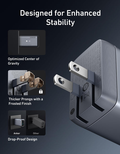 Load image into Gallery viewer, Anker Prime Charger (100W, 3 Ports, GaN)
