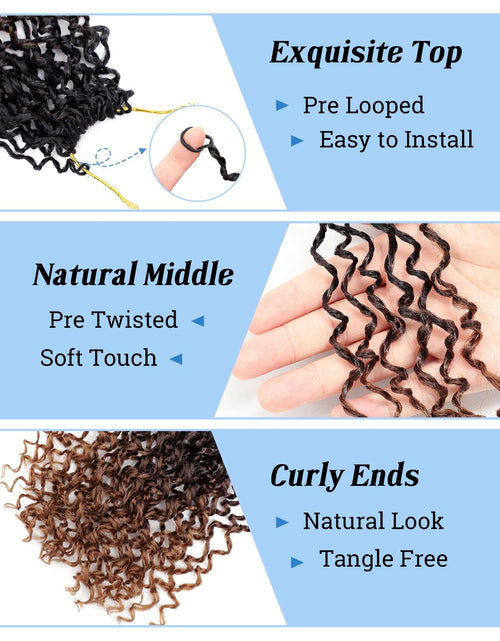 Load image into Gallery viewer, Dorsanee Spring Yanky Twist Hair 8 Inch Synthetic Mini Twist 7 Packs T1B/4/30
