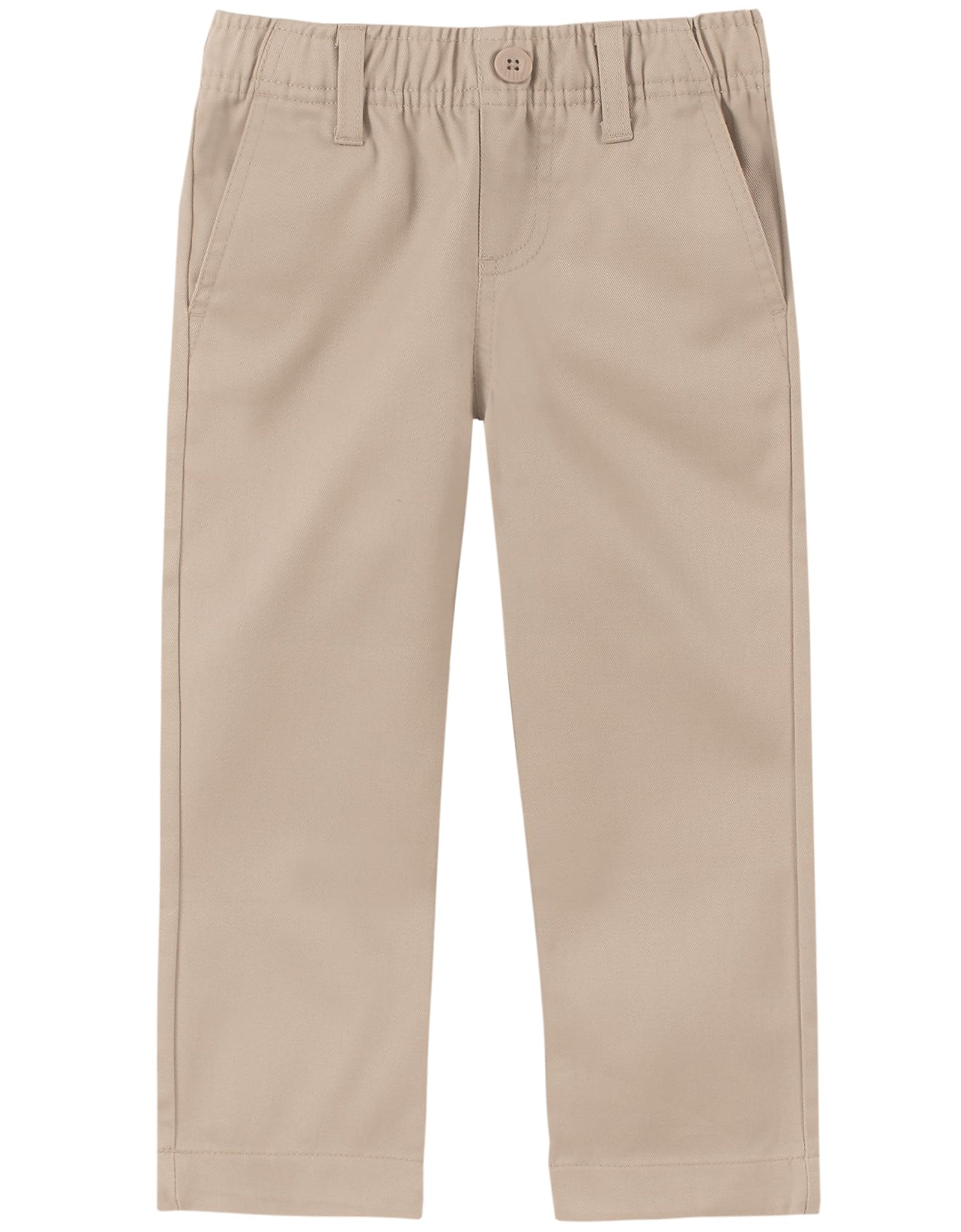Nautica Boys School Uniform Flat Front Twill Pant Pull-On Khaki Size 3T