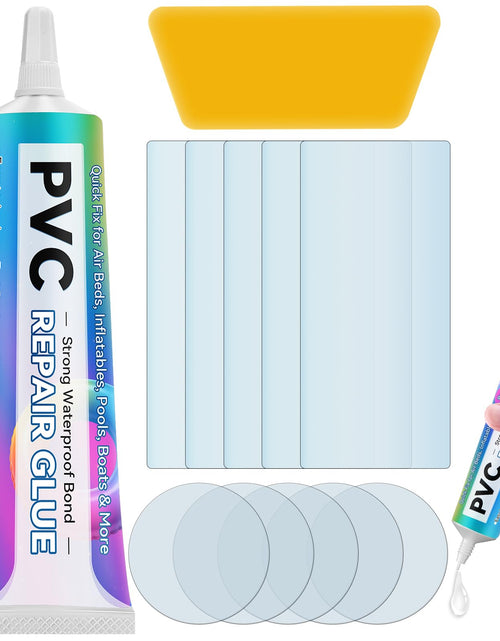 Load image into Gallery viewer, Balldanlu Air Mattress Patch Kit Waterproof Vinyl Repair Adhesive Inflatables
