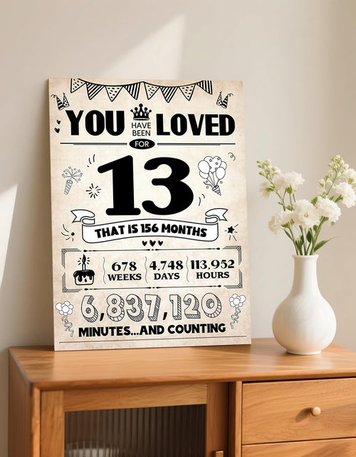 Load image into Gallery viewer, ZUDBBDSD 13th Birthday Card Boys Girls Party Decorations Retro Variety Pack
