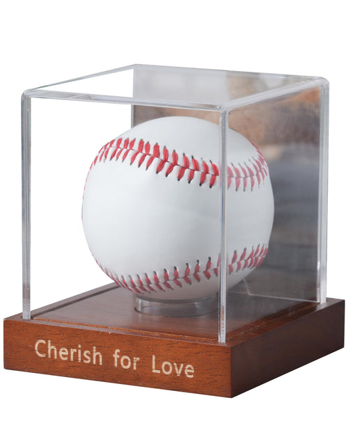 Load image into Gallery viewer, KASTANNY UV Protected Acrylic Baseball Display Case Clear Fits Official Size
