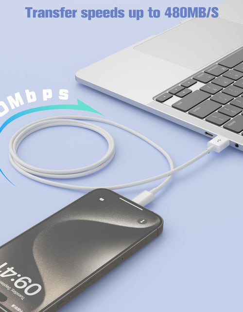 Load image into Gallery viewer, Eettvekd Carplay Cable USB A to USB C for iPhone 16/15 Pro Max iPad 3FT
