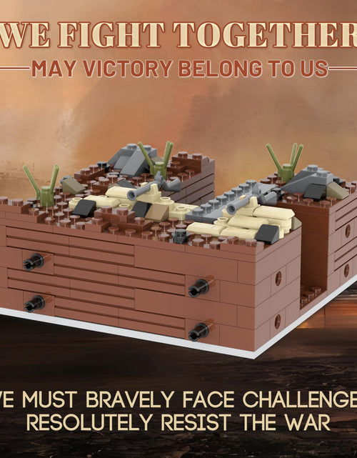 Load image into Gallery viewer, MOOXI WW2 Battlefield Military Block Set Right Corner 200PCS ABS

