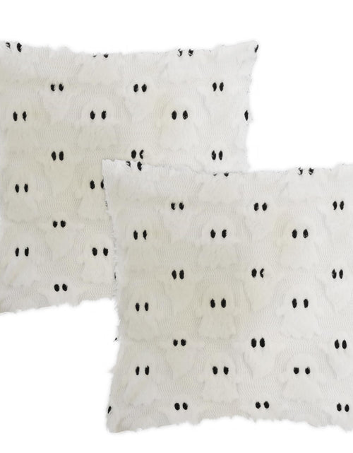 Load image into Gallery viewer, yaenoei Halloween Ghost Pillow Covers 18x18 Beige Set of 2

