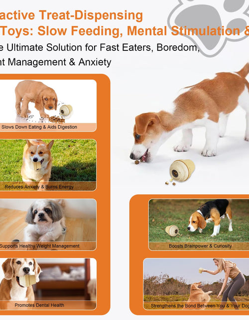 Load image into Gallery viewer, hwnguJ Durable Freezable Ice Cream Dog Toy for Aggressive Chewers
