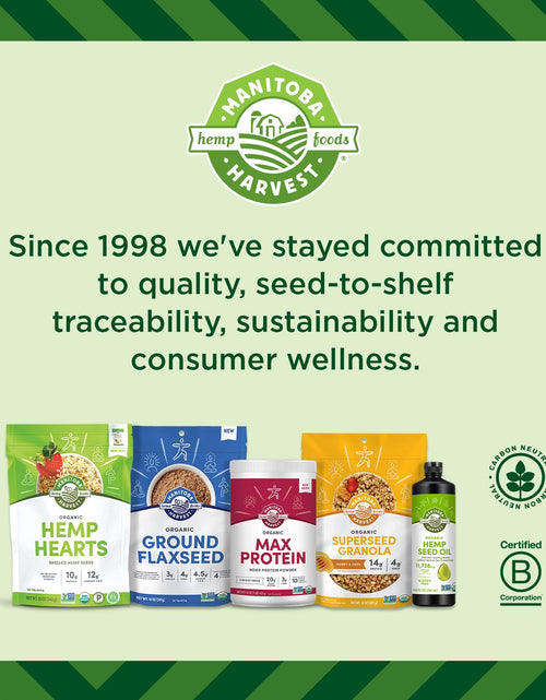 Load image into Gallery viewer, Manitoba Harvest Organic BioActive Fiber Supplement 6g Fiber 8oz Coffee
