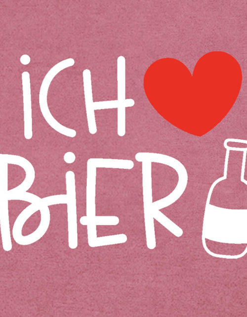 Load image into Gallery viewer, CQF Oktoberfest Women's Ich Liebe Bier T-Shirt Casual German Tee
