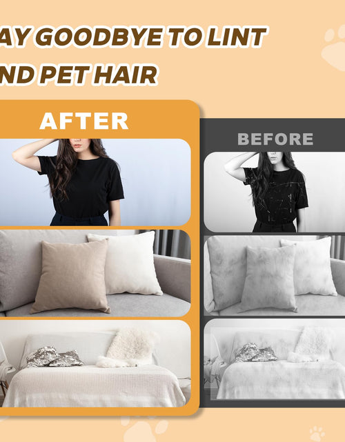 Load image into Gallery viewer, Kinhzrude Pet Hair Remover Gloves, Electrostatic, Reusable, 2 Pack
