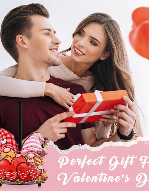 Load image into Gallery viewer, YLOLUL Valentine's Day Metal Paper Towel Holder Large Countertop Stand
