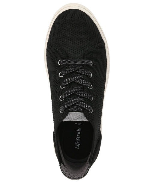 Load image into Gallery viewer, LifeStride Women's VIP Sneaker Black Size 6 W
