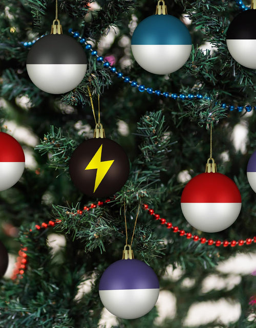 Load image into Gallery viewer, Rotatingpals 24pcs 2.4in Christmas Tree Ball Ornaments Lightning Color
