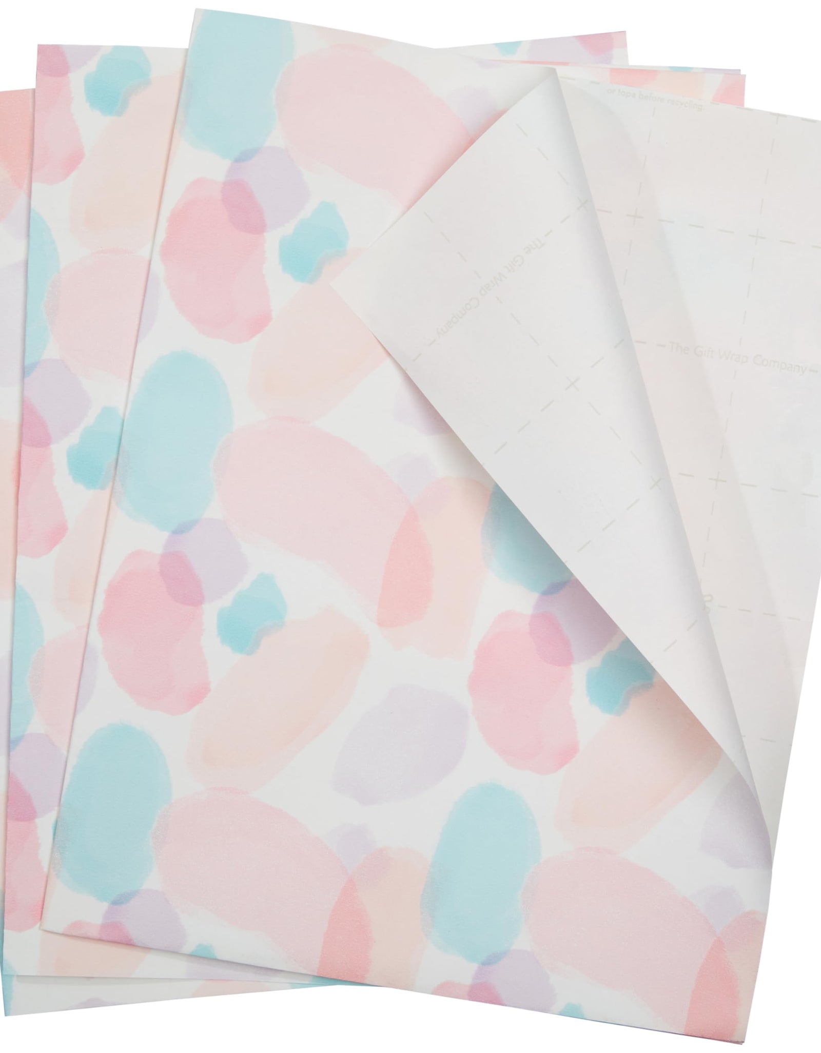 The Gift Wrap Company Ombre Spots Gift Wrapping Paper Sheet 30x23 Multicolor 3pc