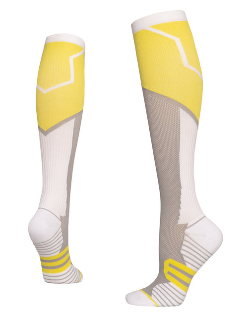 Load image into Gallery viewer, Outdoor sports pressure socks, women's long tube skipping rope fitness calf socks, second grade gradient elastic compression socks
